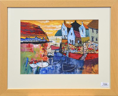 Lot 1096 - Eric H Hill (1921-2021) ''Whitby'' Signed,...