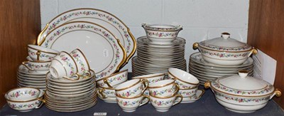 Lot 143 - A Limoges part dinner and tea service by...