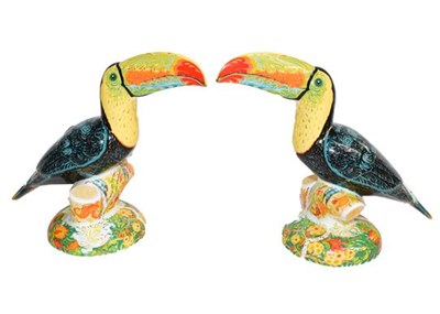 Lot 168 - Two Royal Crown Derby paperweights, Rio Toucan,...
