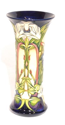 Lot 84 - A Modern Moorcroft Fountains Abbey 159/10 Vase, designed by Philip Gibson, numbered 33/250,...