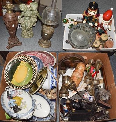 Lot 314 - A large quantity of ceramics, glass and metal...