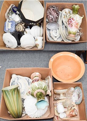 Lot 328 - A quantity of mixed ceramics and glass, to...