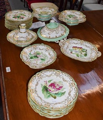 Lot 399 - An early 19th century Staffordshire porcelain...