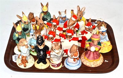 Lot 97 - Tray of Royal Doulton Bunnykins figures