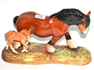 Lot 105 - Doulton group ";Pride of the Shires"