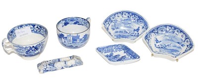 Lot 116 - A Staffordshire Pearlware Soup Plate, circa...