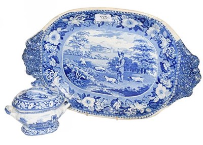 Lot 125 - A Staffordshire Pearlware Tureen Stand, circa...
