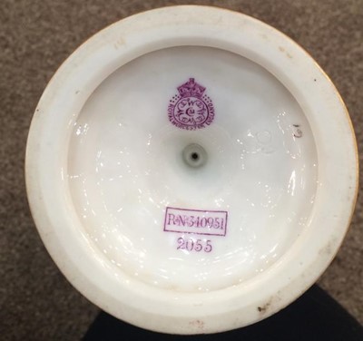Lot 152 - A Royal Worcester Porcelain Ewer, by John...