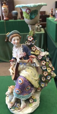 Lot 162 - A Meissen Porcelain Figure of a Boy, circa...