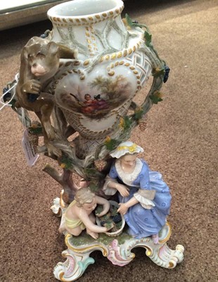 Lot 179 - An Outside-Decorated Meissen Porcelain Figural...