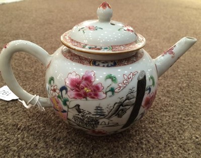 Lot 192 - A Chinese Porcelain Teapot and Cover, Qianlong,...