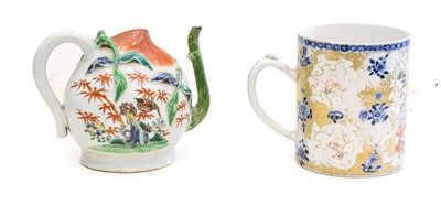 Lot 193 - A Chinese Porcelain Cadogan Teapot, 18th/19th...