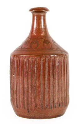 Lot 197 - A Chinese Flambé Glazed Vase, 19th century, of...