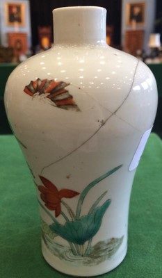 Lot 199 - A Chinese Porcelain Baluster Jar, Kangxi,...