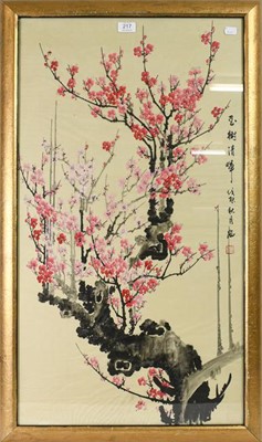 Lot 217 - Chinese School (early 20th century) Flowering...