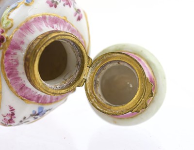 Lot 22 - A Victorian Ceramic Scent-Bottle, Probably...