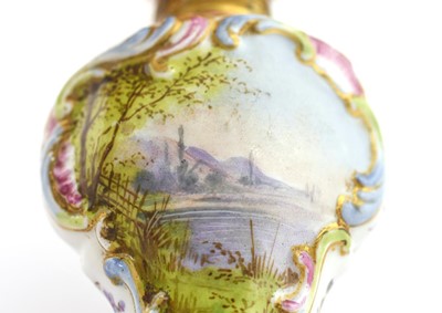 Lot 22 - A Victorian Ceramic Scent-Bottle, Probably...