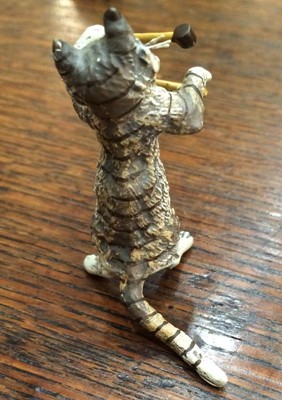 Lot 235 - An Austrian Cold Painted Bronze Cat Orchestra,...
