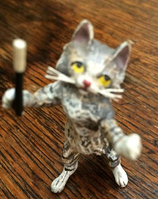 Lot 235 - An Austrian Cold Painted Bronze Cat Orchestra,...