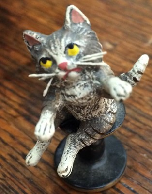 Lot 235 - An Austrian Cold Painted Bronze Cat Orchestra,...