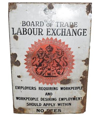 Lot 251 - An Edward VII Board of Trade Labour Exchange...