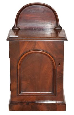 Lot 273 - A Victorian Walnut Miniature Cabinet, with...