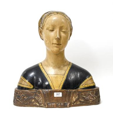 Bust of a woman, possibly Ippolita Maria Sforza