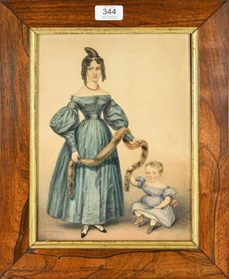 Lot 344 - A Burt (19th Century) Portrait of a Lady,...