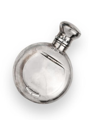 Lot 48 - A Victorian Silver Scent-Bottle cum Pill-Box,...