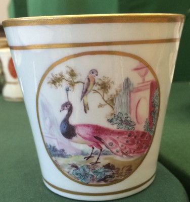 Lot 81 - An English Porcelain Beaker, possibly...