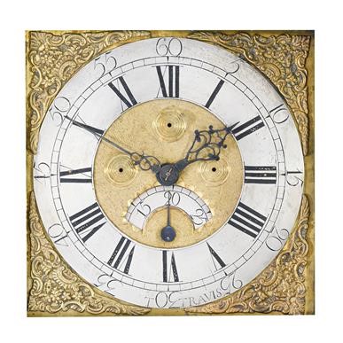 Lot 586 - An Oak Thirty Hour Longcase Clock, signed...