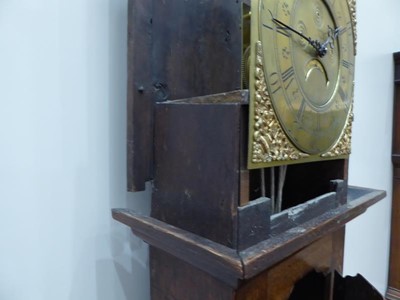 Lot 588 - An Oak Thirty Hour Longcase Clock, signed Saml...