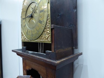 Lot 588 - An Oak Thirty Hour Longcase Clock, signed Saml...