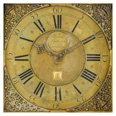 Lot 594 - An Oak Thirty Hour Longcase Clock, signed...