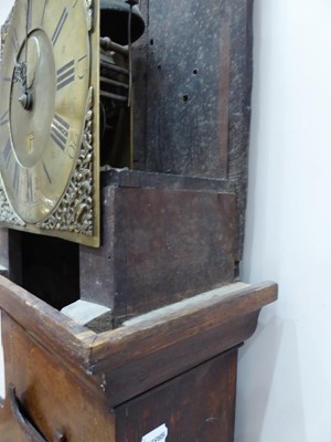 Lot 594 - An Oak Thirty Hour Longcase Clock, signed...