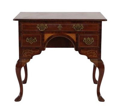 Lot 632 - A Mahogany, Crossbanded and Marquetry Inlaid...