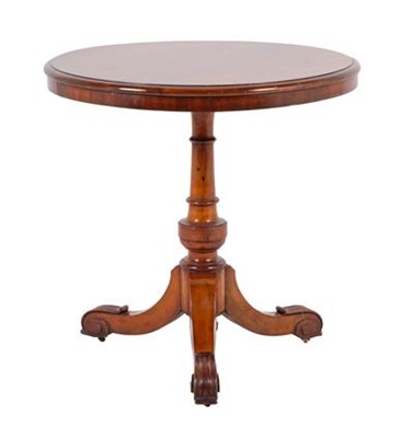 Lot 636 - A Victorian Mahogany Tripod Table, circa 1870,...