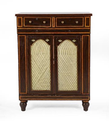 Lot 650 - A Victorian Painted and Grained Pine Side...