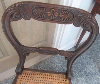 Lot 660 - A Set of Eight Carved Mahogany Dining Chairs,...