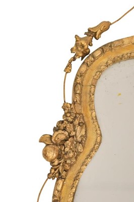 Lot 692 - A Victorian Gilt and Gesso Two-Branch...