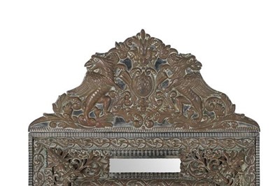 Lot 694 - A Late 19th Century Brass Repoussé Decorated...