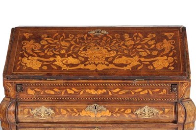 Lot 713 - A 19th Century Dutch Walnut and Marquetry...