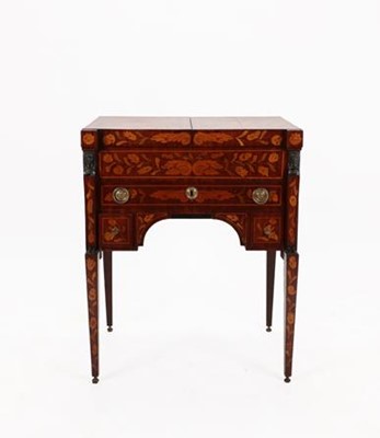 Lot 716 - A 19th Century Dutch Mahogany and Marquetry...