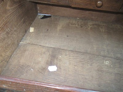 Lot 775 - {} A Late 17th Century Oak Table Box, with...