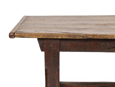 Lot 788 - An 18th Century Joined Oak Refectory Dining...