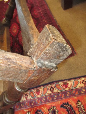 Lot 822 - ^ A Mid 17th Century Joined Oak Wainscot...