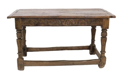 Lot 848 - ^ A Late 17th Century Joined Oak...