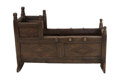 Lot 850 - ^ A Late 17th Century Joined and Carved Oak...