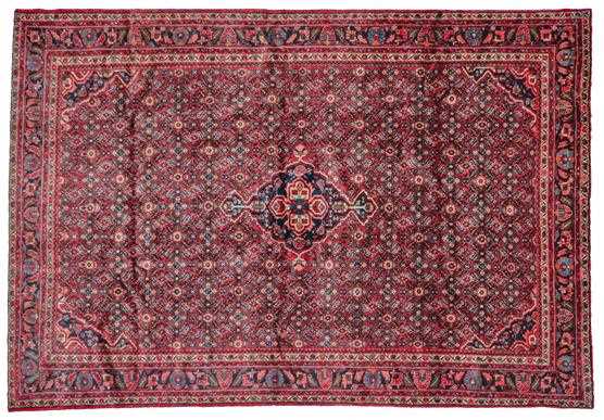 Lot 555 - Hamadan Carpet West Iran, circa 1950 The...