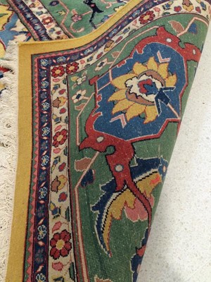 Lot 560 - Veramin Carpet Central Iran, modern The lemon...
